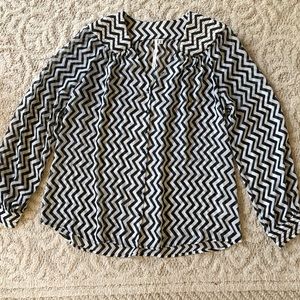 Bellatrix Black & White Blouse